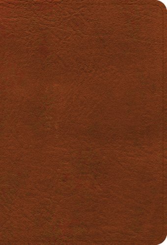 NASB Large Print Compact Reference Bible, Burnt Sienna Leathertouch: New