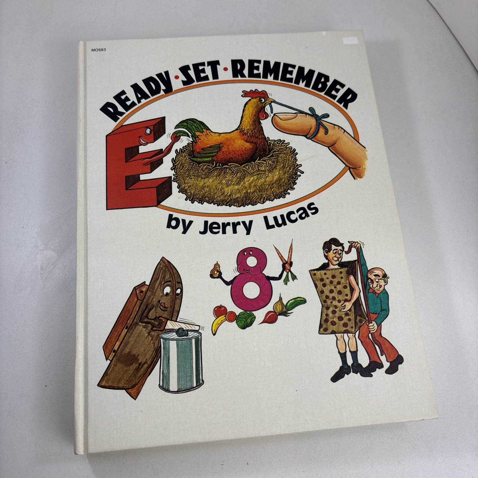 Ready Set Remember Jerry Lucas 1978 Harback Book Memory Press
