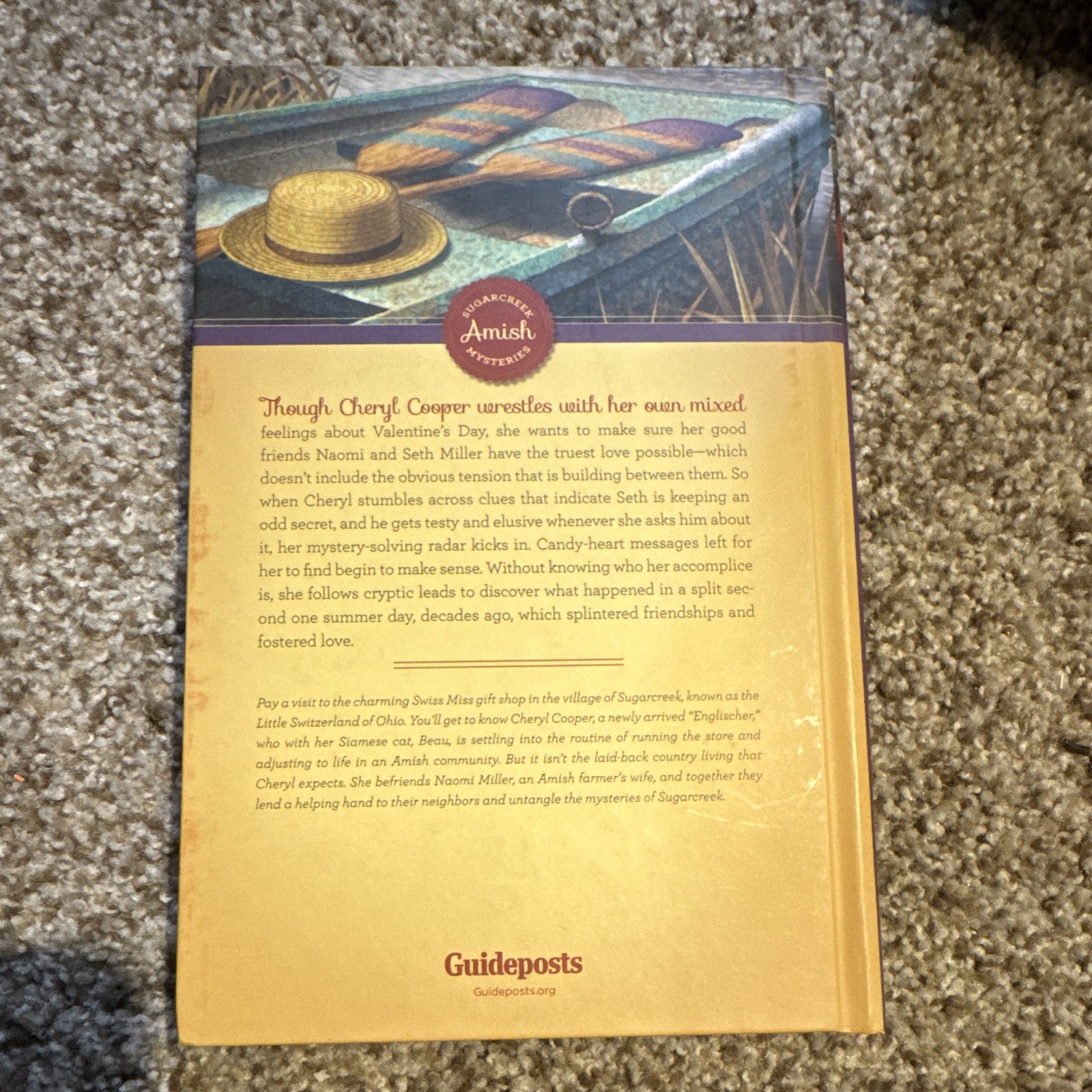 Guideposts Peace Like a River PB Novel by Olivia Newport Amish Mystery