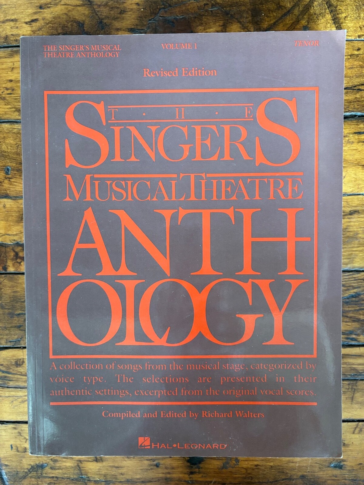 THE SINGERS MUSICAL THEATRE ANTHOLOGY BOOK VOLUME 1 REVISED EDITION