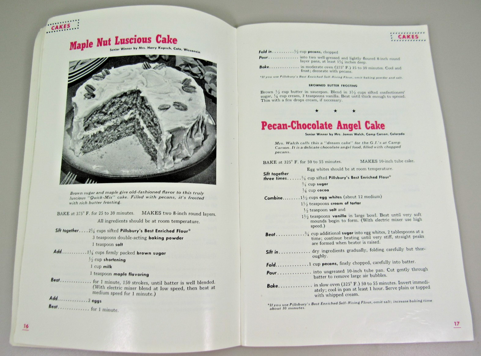Lot 4 Vintage 1940s-50s Recipe Booklet Cookbook Pillsbury Country Kitchens Candy