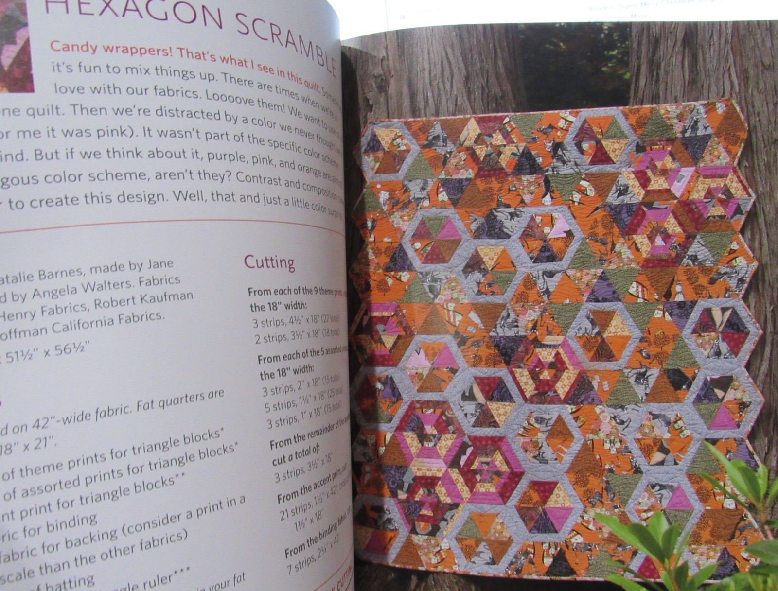 MODERN TWIST Create Quilts w/ a Colorful Spin Natalie Barnes Quilt Pattern Book