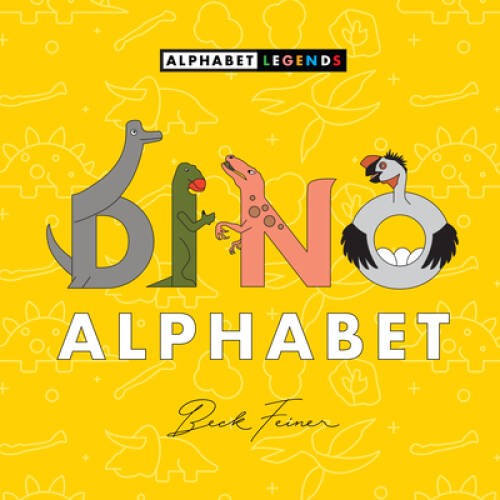 Dino Alphabet Book – Hardcover By Beck Feiner – GOOD