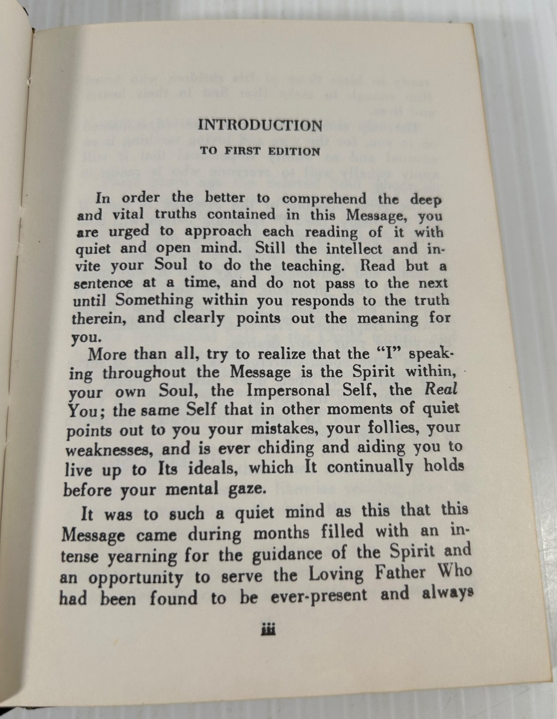 The Impersonal Life – Black hardcover 1974 Joseph S.Benner