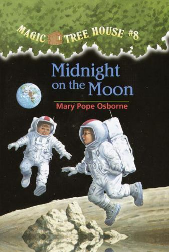 Midnight on the Moon by Mary Pope Osborne (1996, Library Binding)