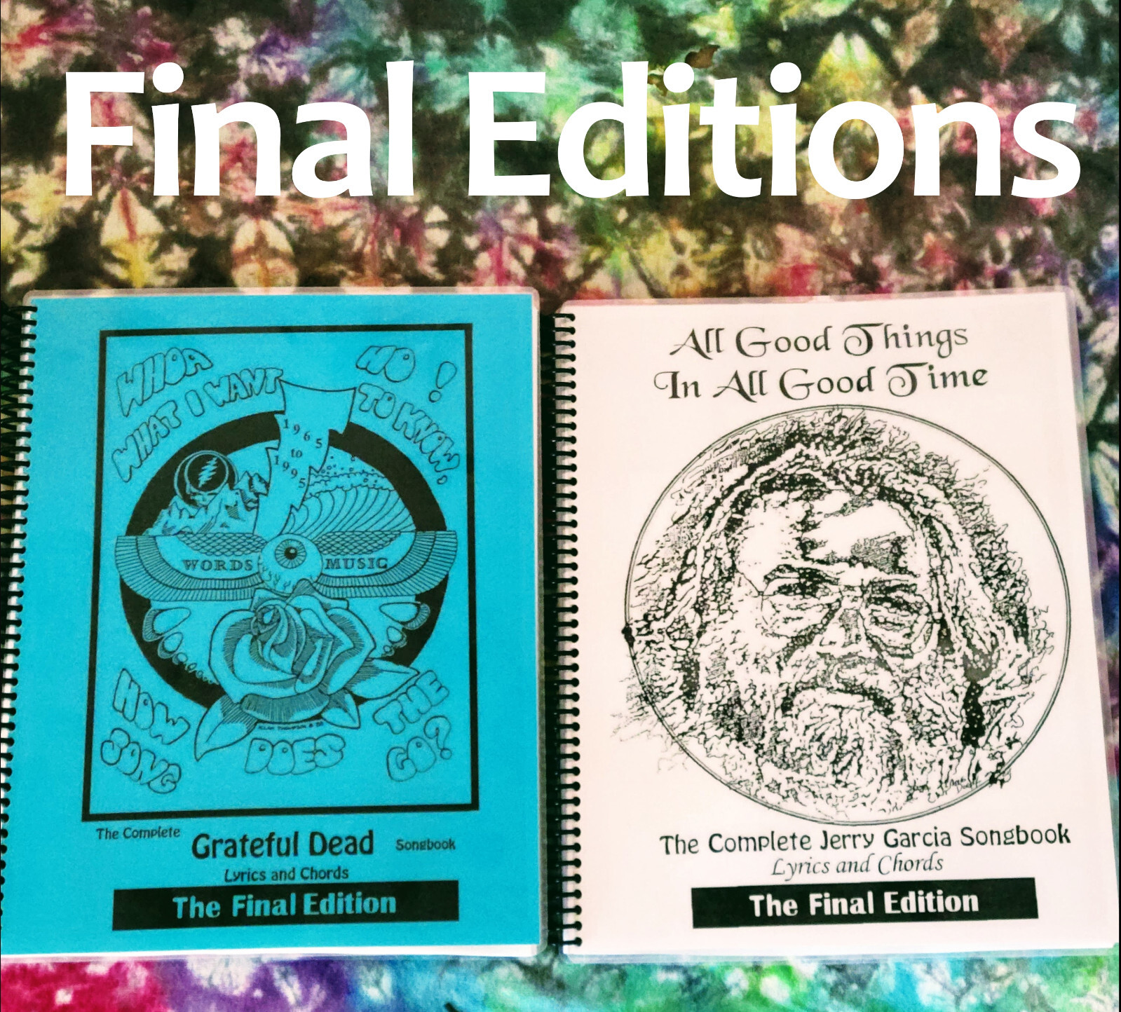 The Set: (1) Grateful Dead AND (1) Jerry Garcia Songook, Final Editions, 2023