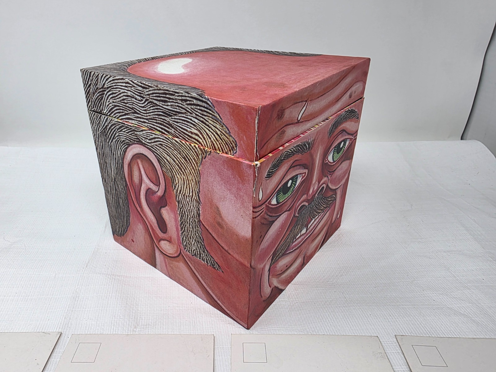 McSweeney’s Quarterly Issue #36 Head Box Only w/ 4 Postcards Incomplete