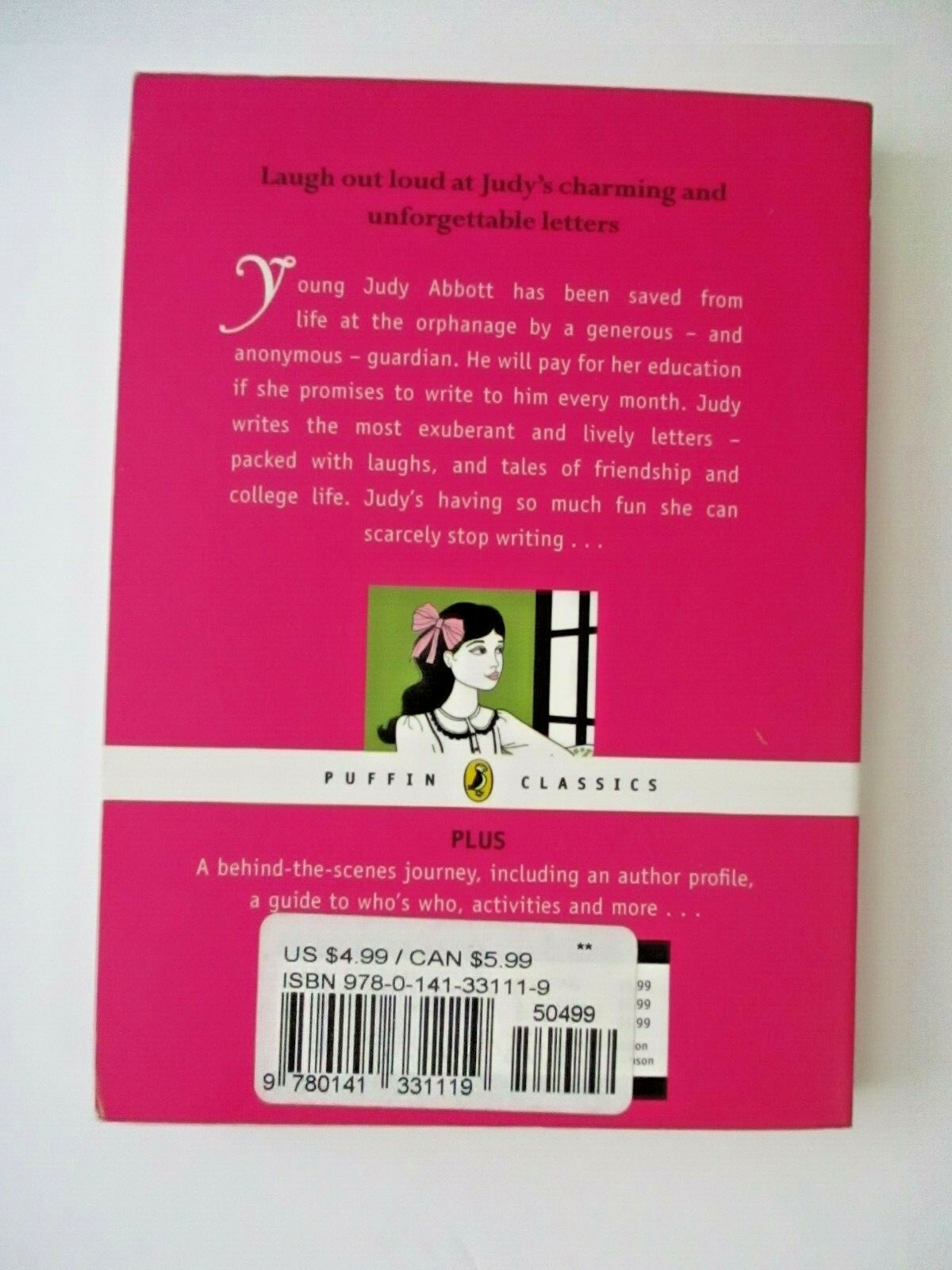 Daddy-Long-Legs (Puffin Classics) Jean Webster Paperback FREE SHIP 1995