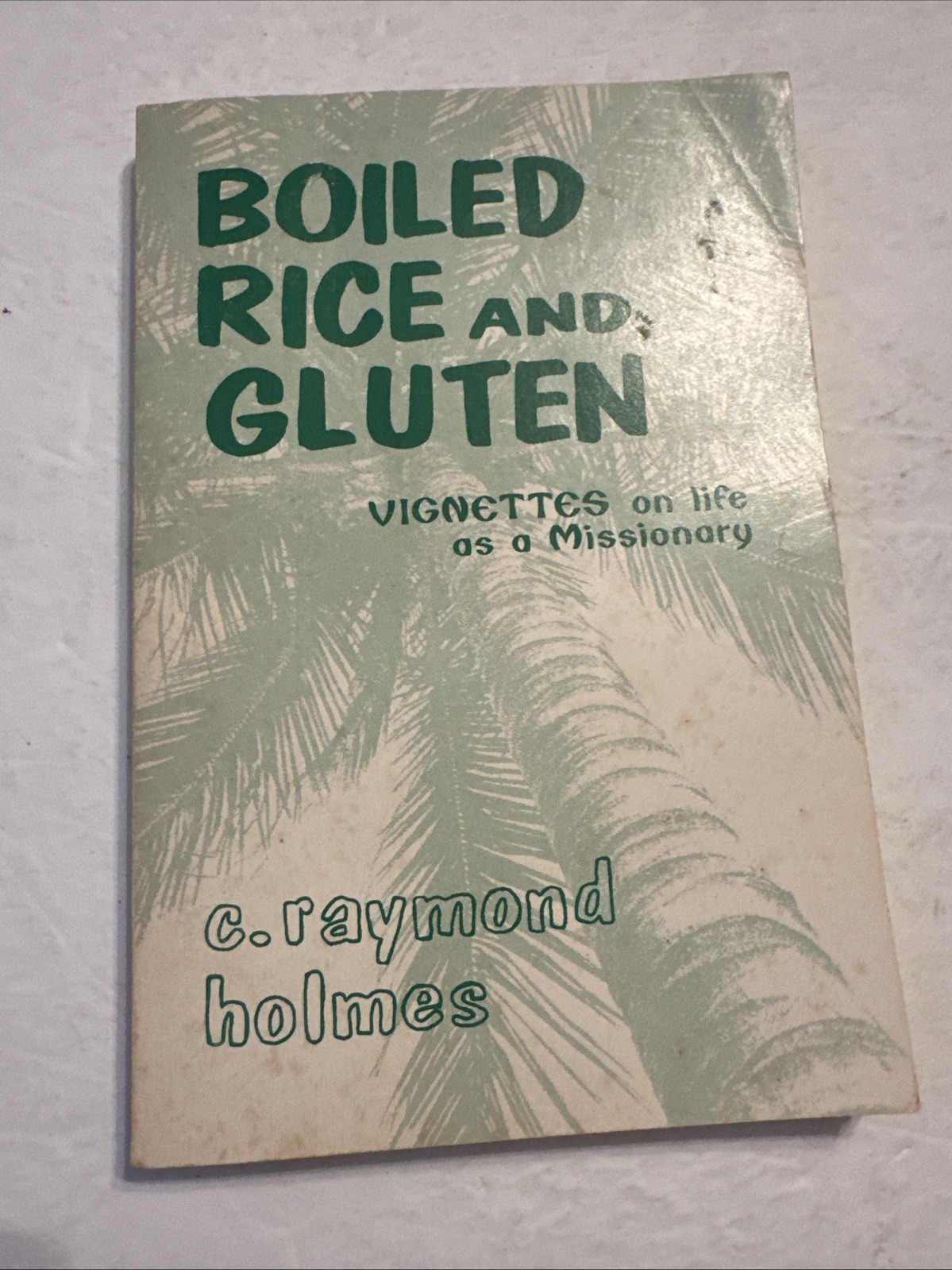 Boiled Rice and Gluten Vignettes on Life as a Missionary C Raymond Holmes PB