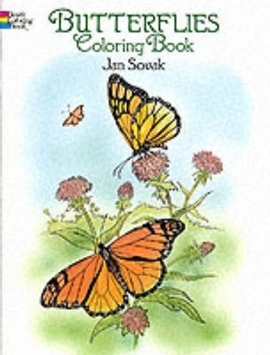 Jan Sovak Monty Reid Butterflies Coloring Book (Paperback) (UK IMPORT)