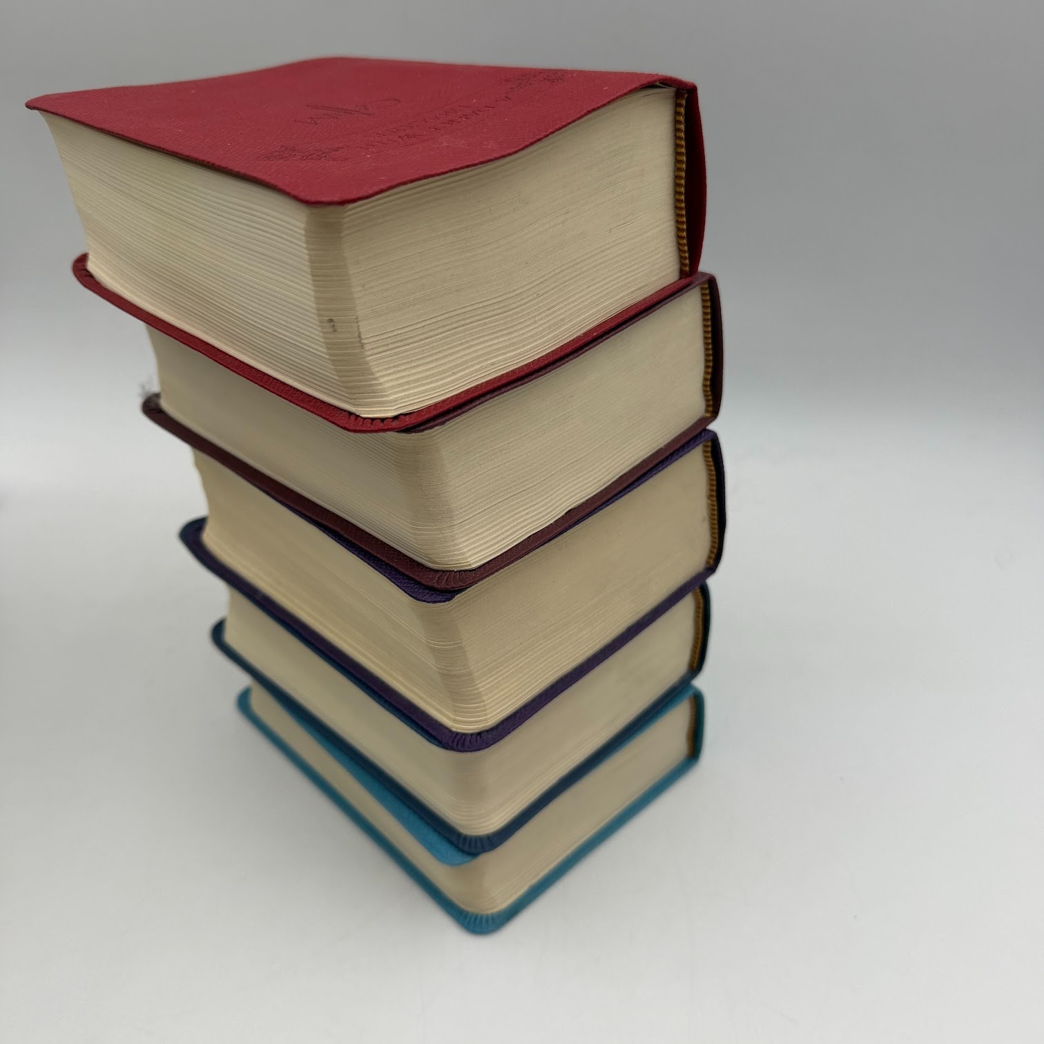 George R. R. Martin’s a Game of Thrones Leather-Cloth Vol. 1-5 Set With Slipcase