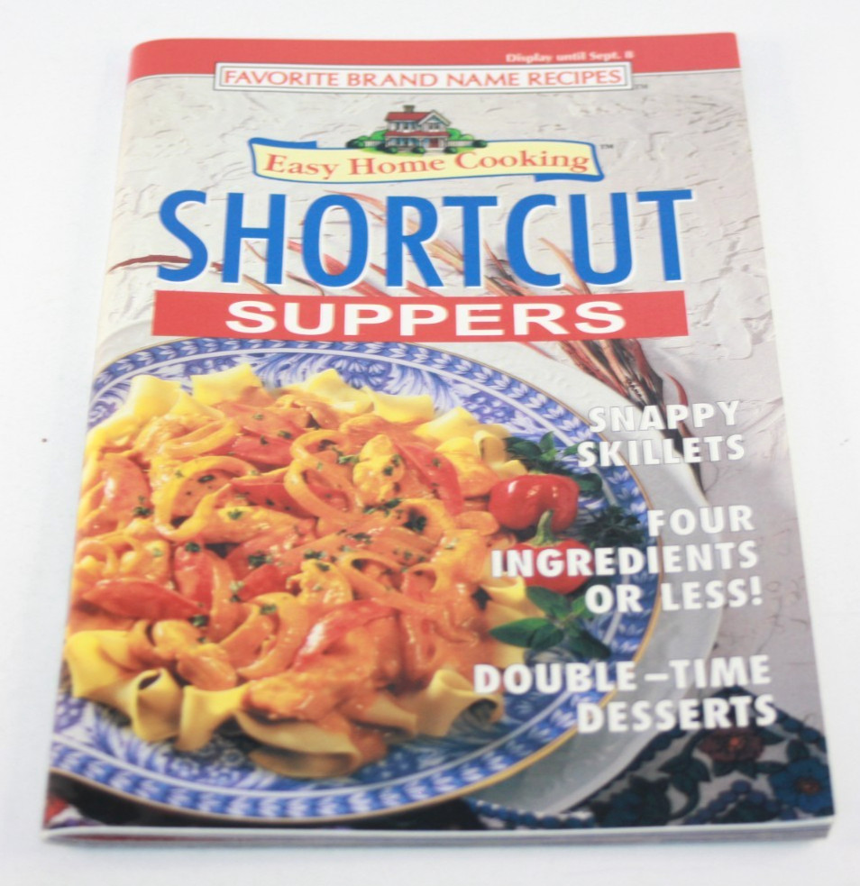 Favorite Brand Name Recipes Short Cut Suppers Paperback Sept. 1998 Vol. 6 #22