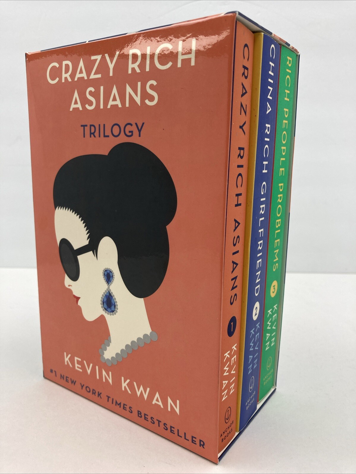 Crazy Rich Asians Trilogy Kevin Kwan (Paperback, 3 Book Boxed Set)
