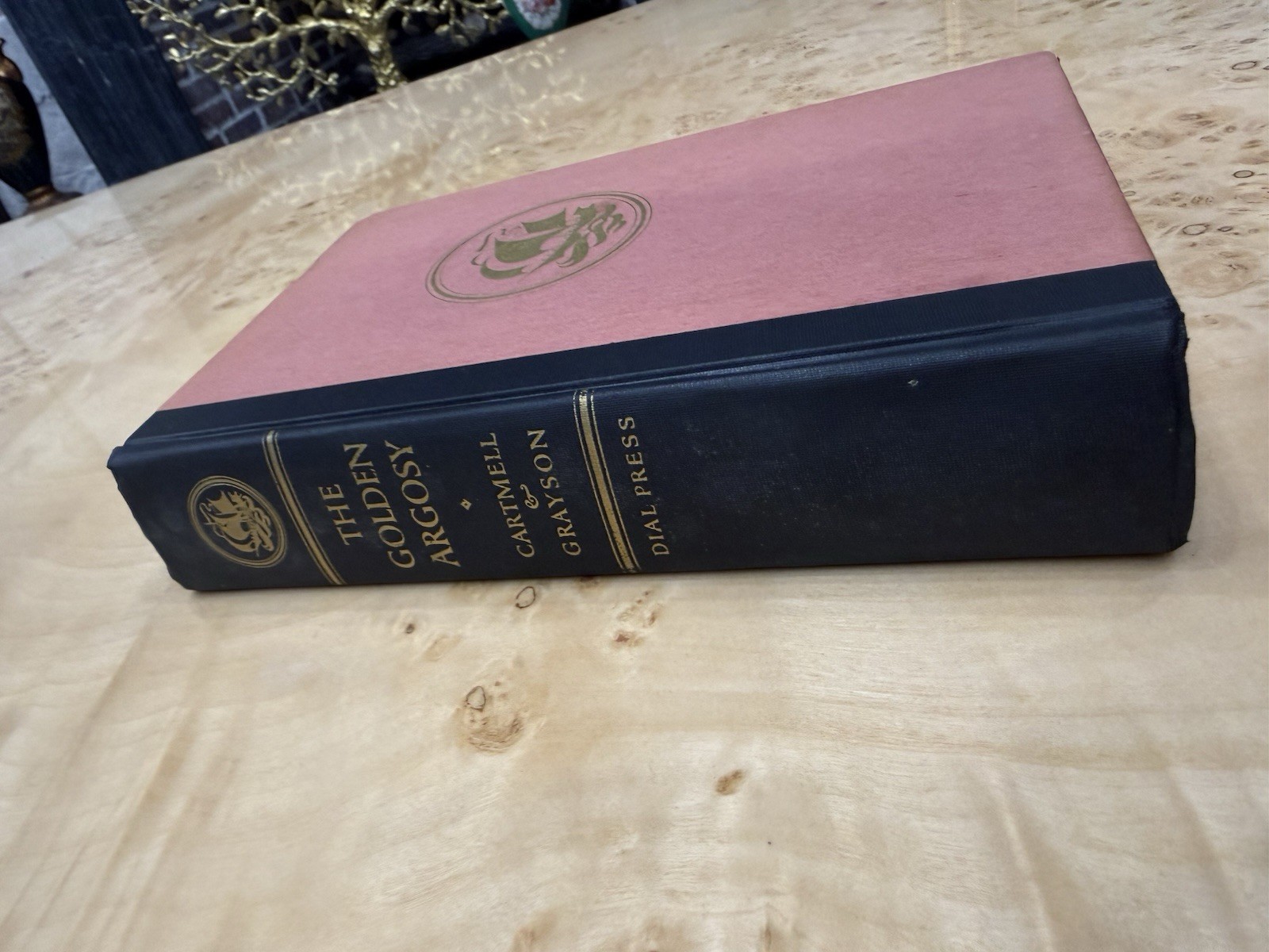 Vintage 1947 “The Golden Argosy” Literary Anthology Cartmell & Grayson Hardcover