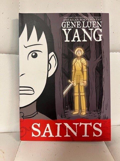 Saints autographed Book by Gene Luen Yang signed book