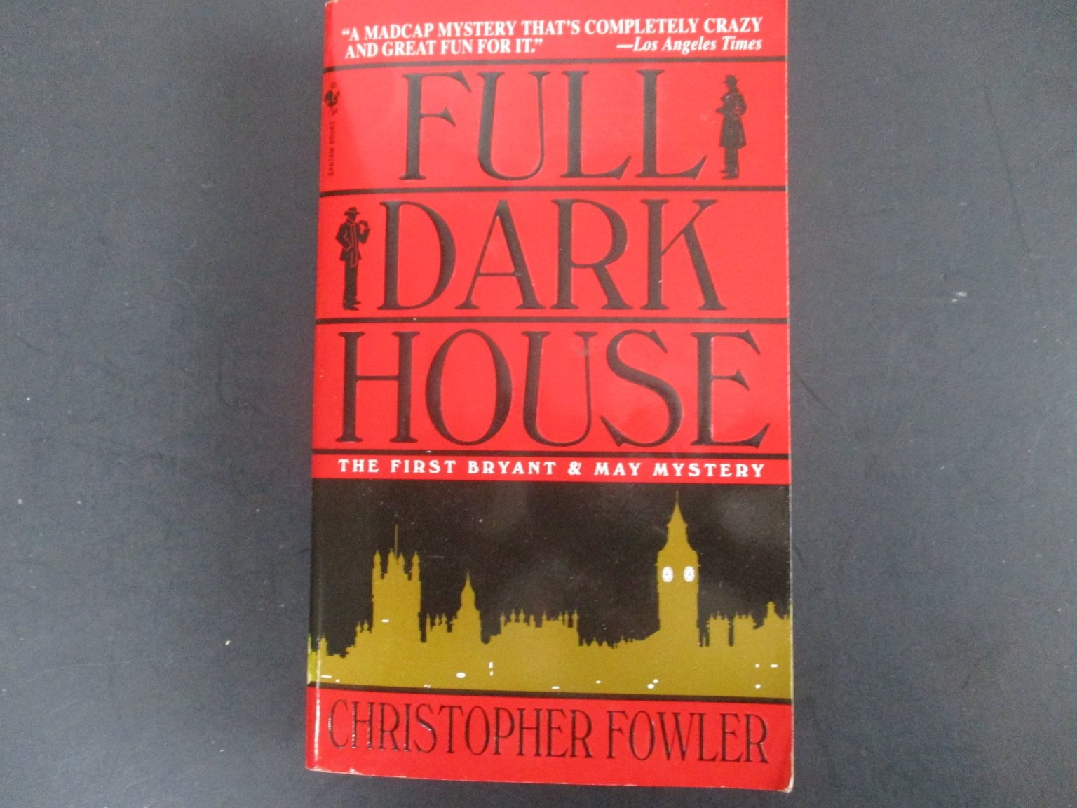 Full Dark House Christopher Fowler 2005 Bryant & May Mystery Bantam Books