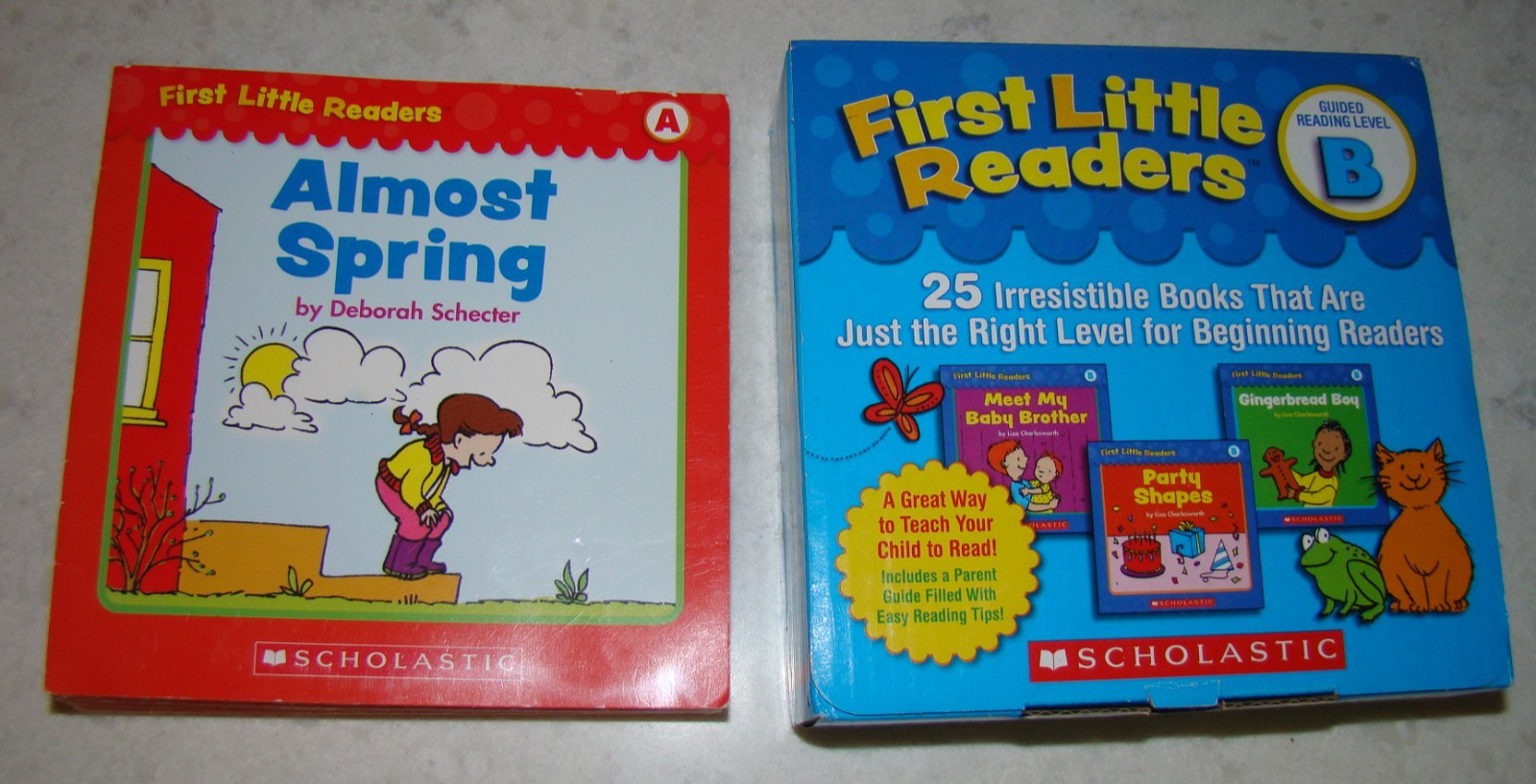 Lot 41 Scholastic Little Leveled Readers Level A, B Books Kindergarten, 1st