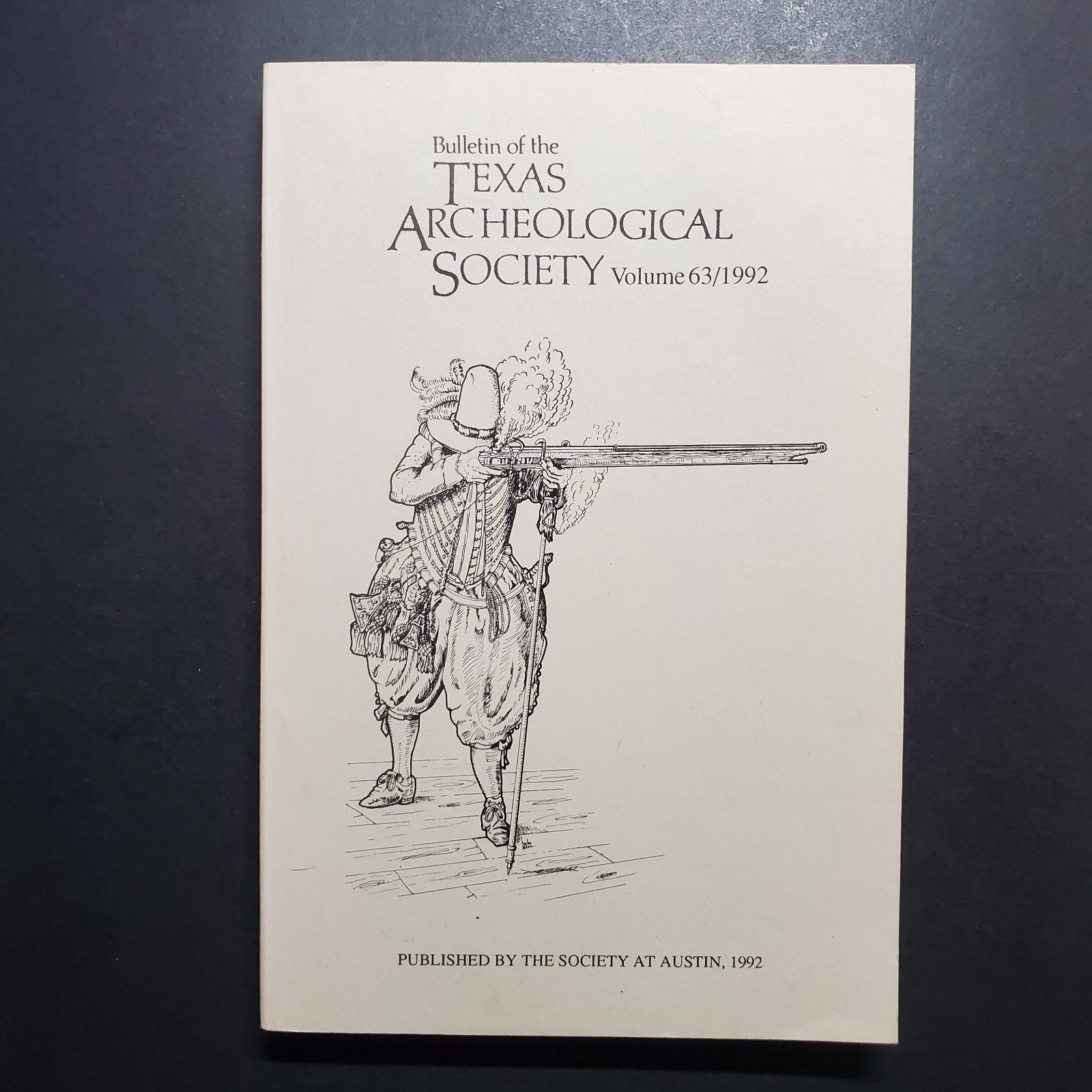 Vintage Texas Archeological Society-Volume 63 (1992 Trade Paperback)