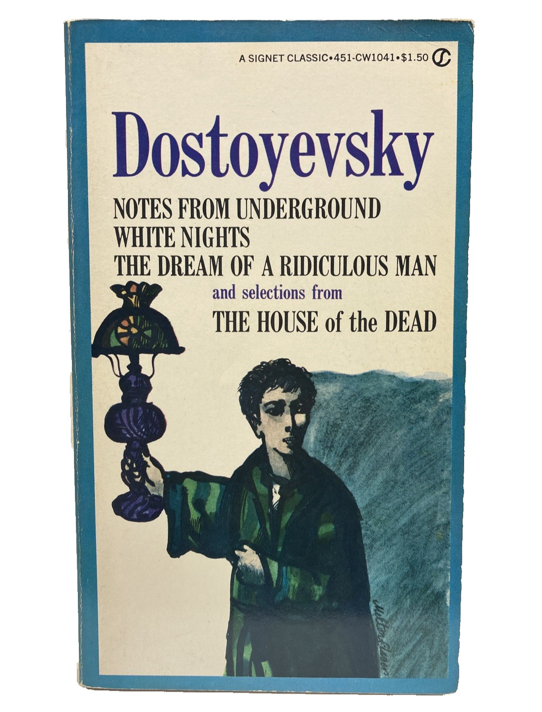 Notes From Underground by Fyodor Dostoyevsky, 1961 Signet Classic Paperback