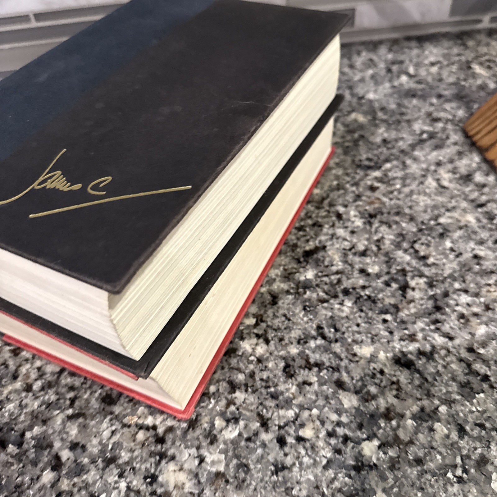 JAMES CLAVELL Hardcover Lot of 2 Whirlwind Gai-Jin Embossed Signature VTG Book