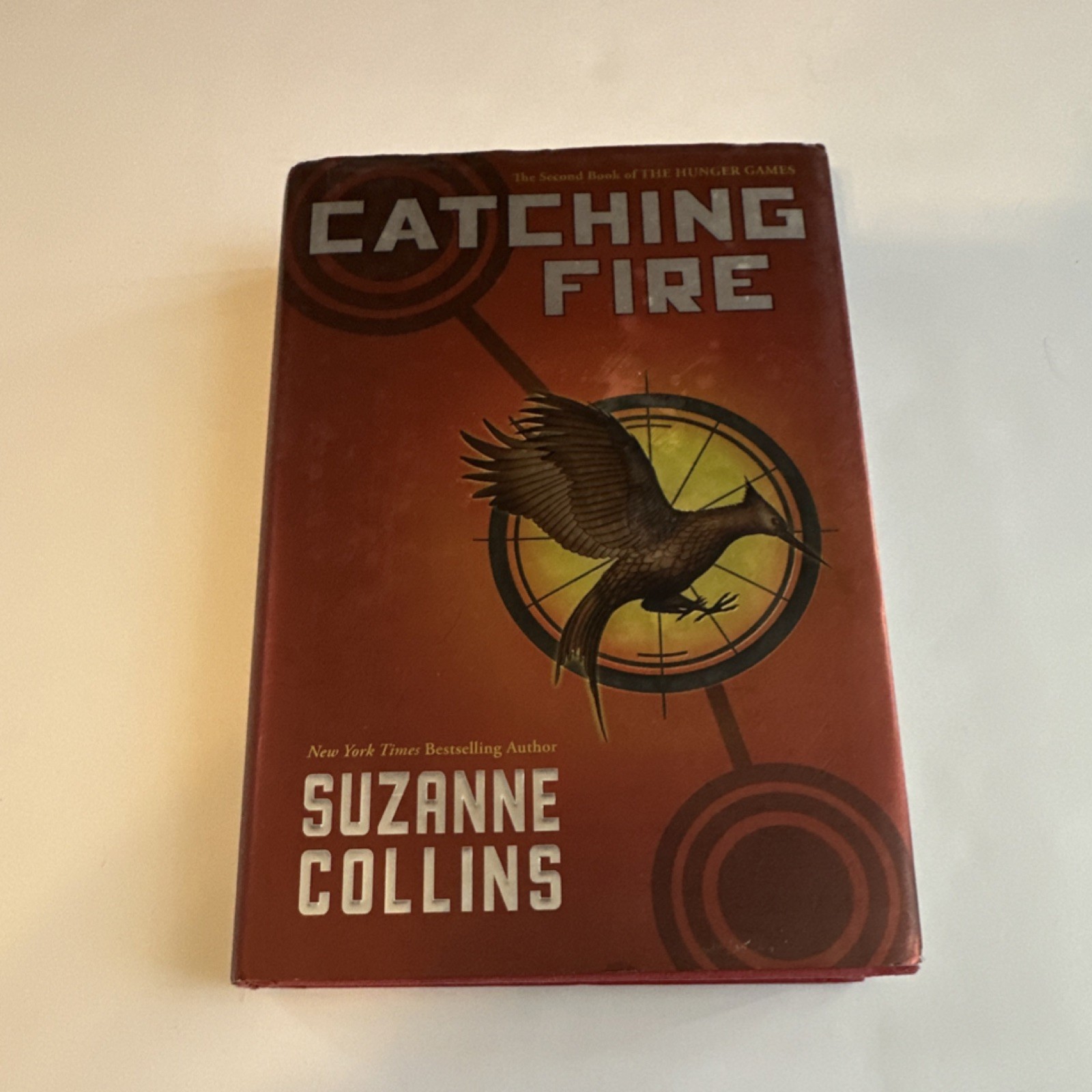 Suzanne Collins Hardcover Catching Fire The Hunger Games Series Dust Jacket