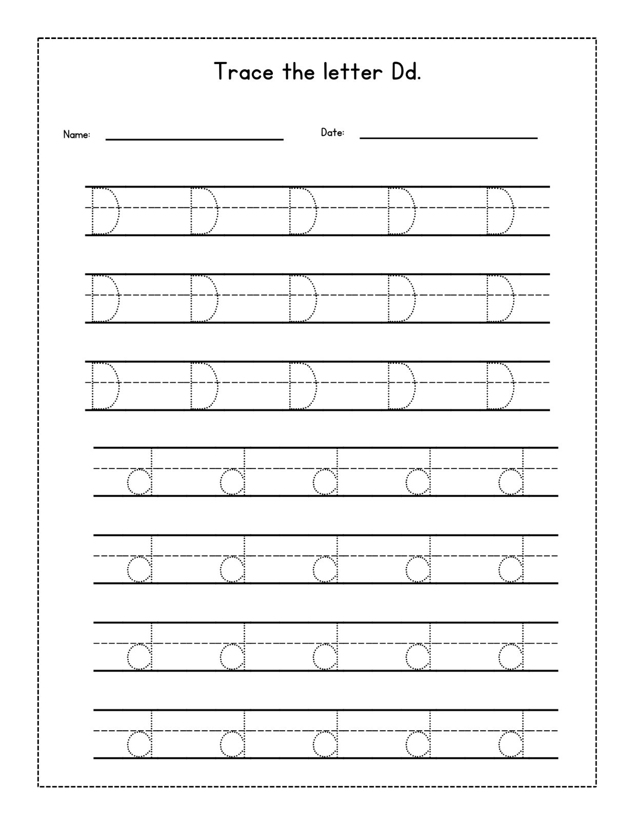 DIGITAL CONTENT – Preschool Alphabet Workbook 135 Pages PRINTING REQ’D