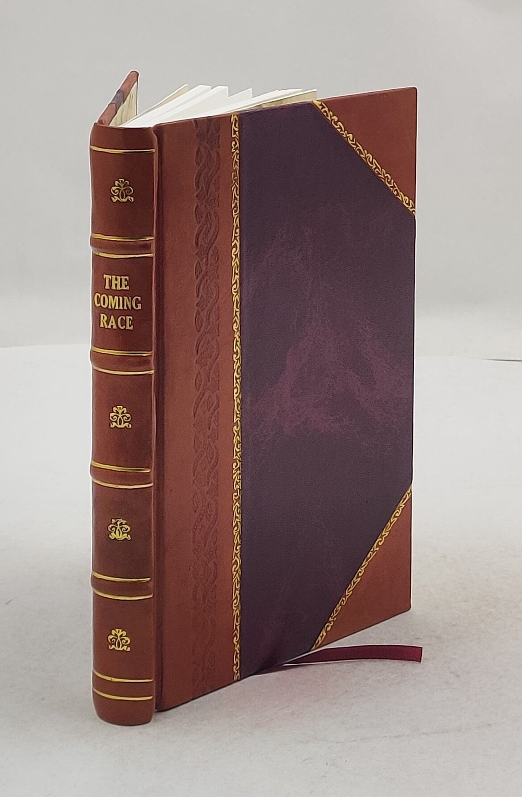 The Coming Race : Or The New Utopia. 1871 [Leather Bound]
