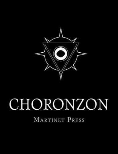 Choronzon I by Press, Martinet, Like New Used, Free shipping in the US