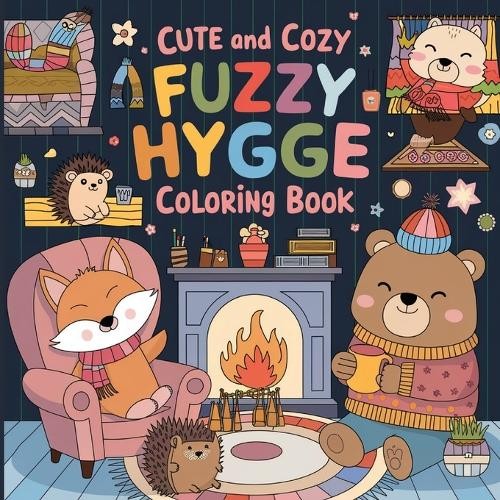 Laura Bidden Cute and Cozy Hygge Coloring Book (Paperback)