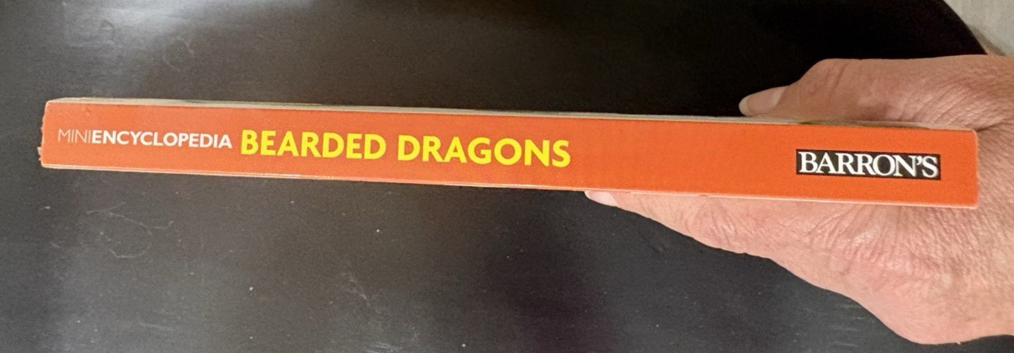 Barron’s Mini Encyclopedia Bearded Dragons Chris Mattison Paperback 2011 Illus