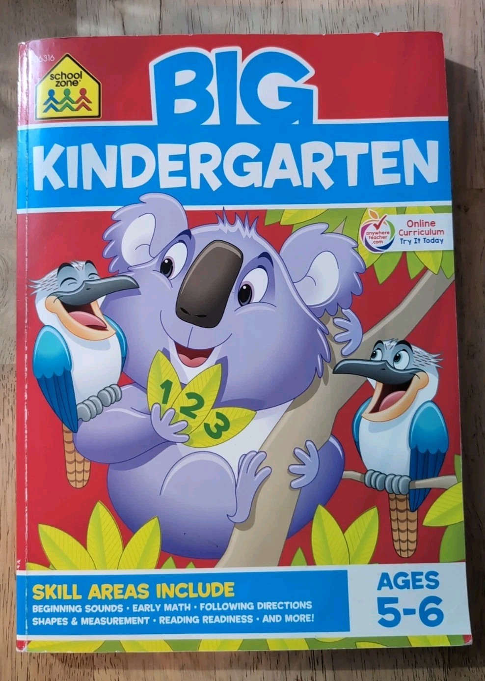 Big Kindergarten by School Zone Publishing Company Staff (2019, Trade Paperback)