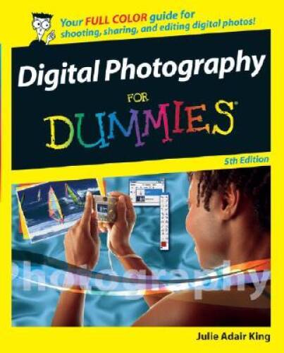 Digital Photography For Dummies (For Dummies (Computers)) – Paperback – GOOD