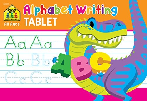 ALPHABET WRITING TABLET By School Zone Staff *Excellent Condition*