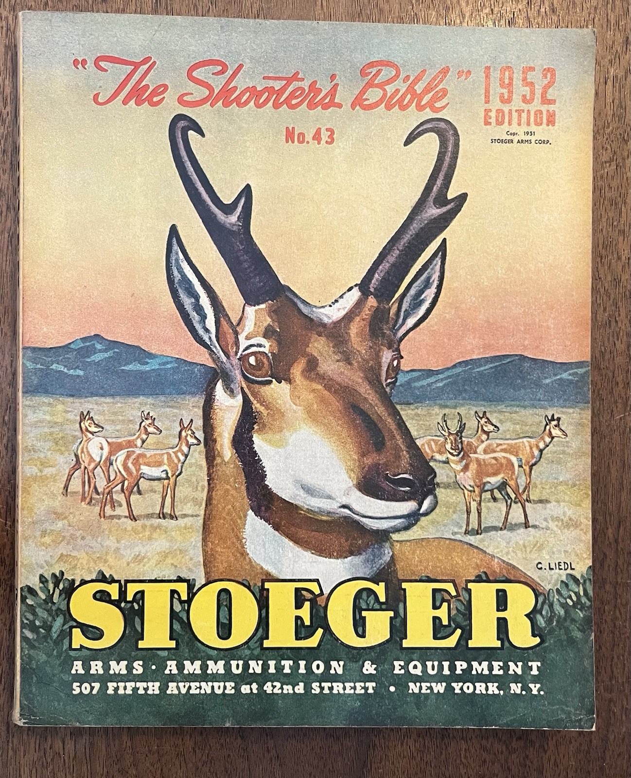 Stoeger “The Shooter’s Bible” 1952 Edition No. 43 Arms Ammunition Equipment
