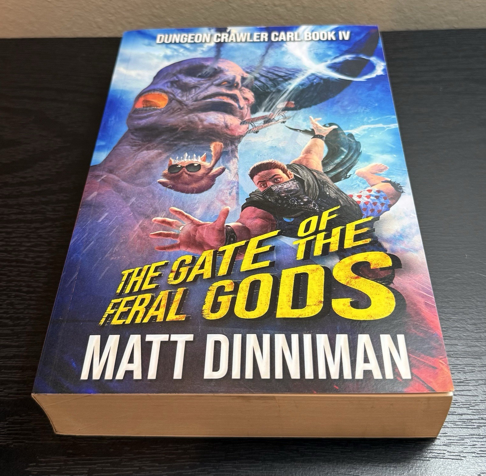SIGNED Dungeon Crawler Carl Paperback Set 1-7 OOP Matt Dinniman