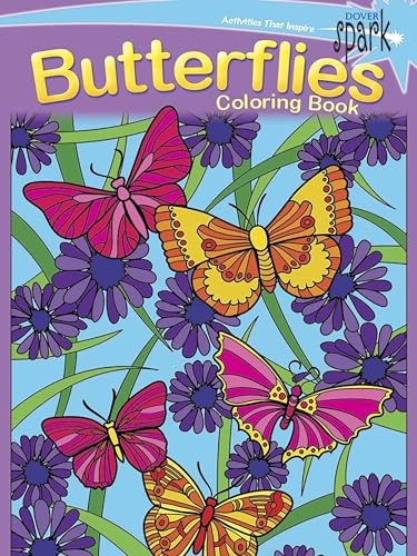 SPARK Butterflies Coloring Boo – VERY GOOD