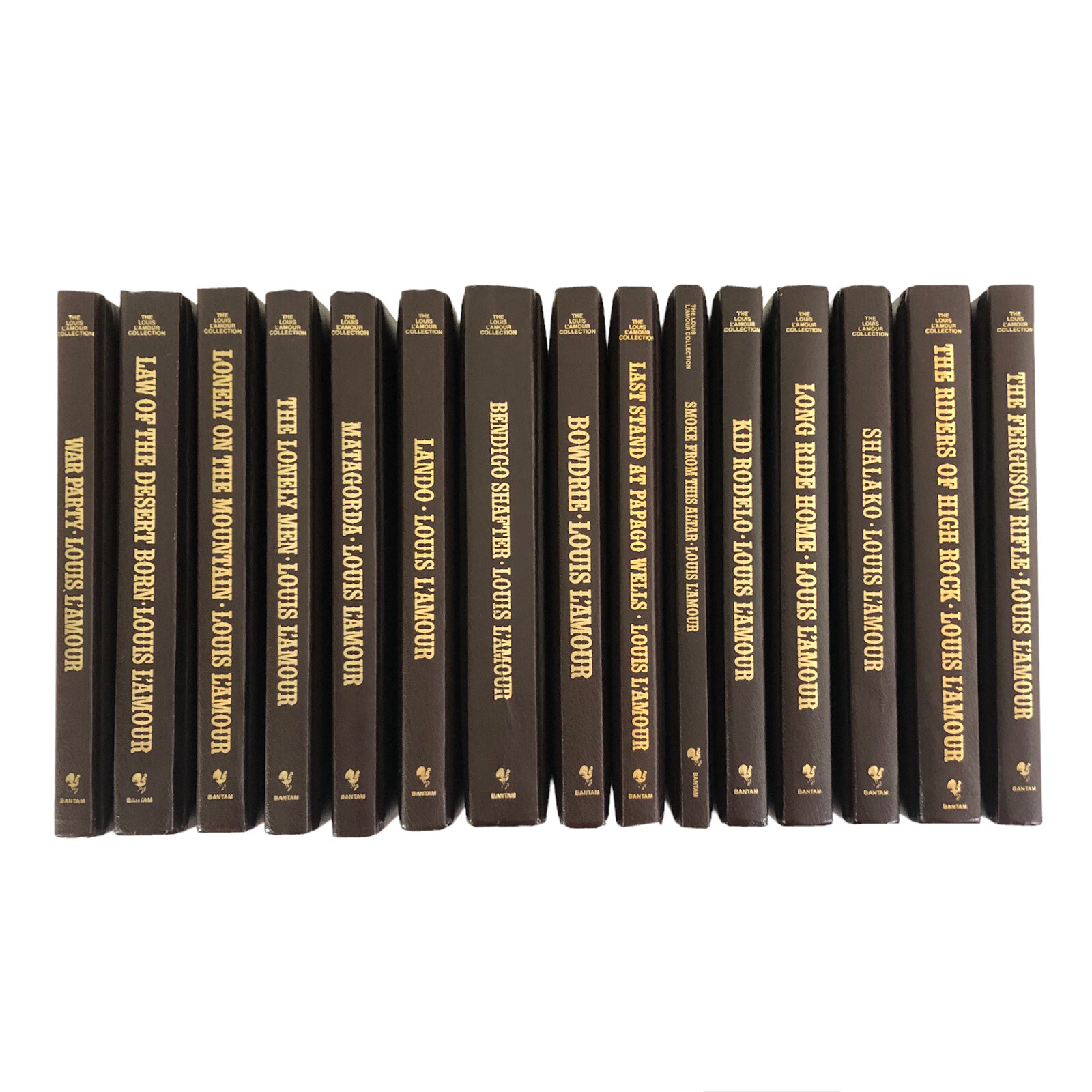 THE LOUIS L’AMOUR COLLECTION Western Fiction Hardcover Leatherette Bantam Books