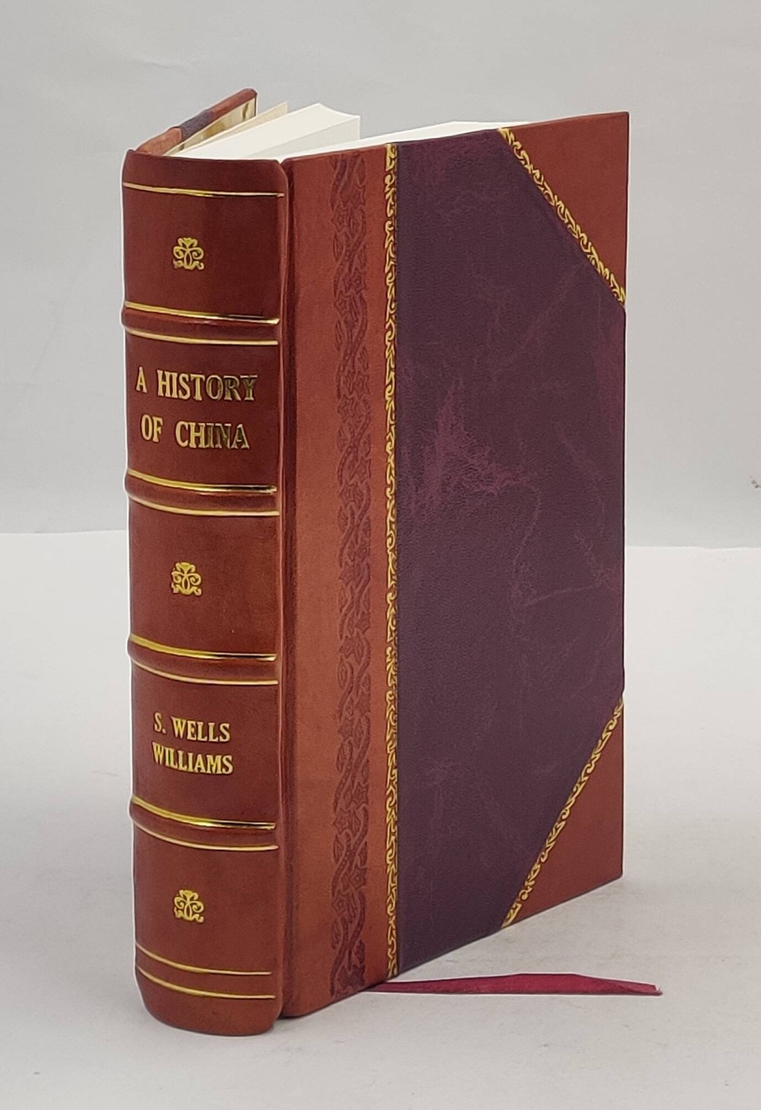 A History Of China 1897 [Leather Bound]