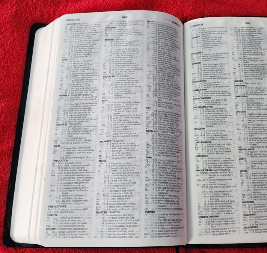 Holy Bible Hendrickson 2015 Thinline Reference Edition KJV