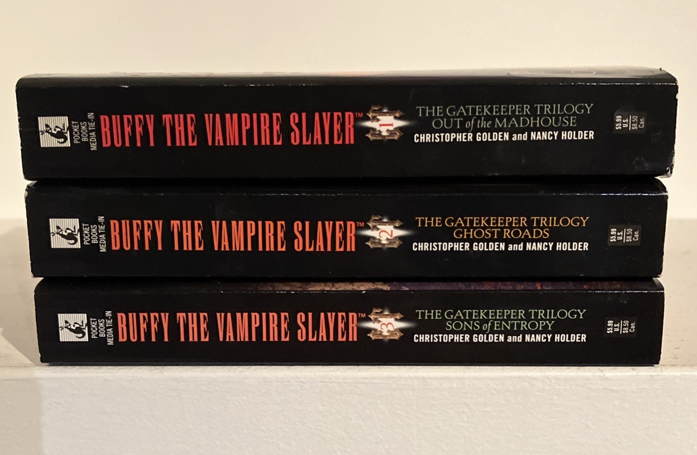 Complete Gatekeeper Trilogy – Buffy the Vampire Slayer Lot – Christopher Golden