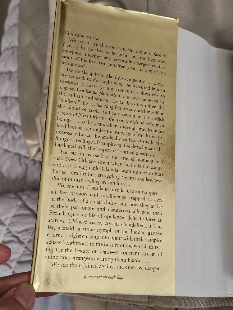 Interview With the Vampire~Anne Rice~Signed