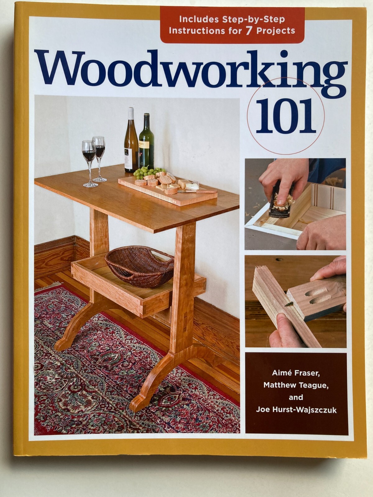 TAUNTON’S WOODWORKING 101 By AIME FRASER, MATTHEW TEAGUE 300 Pages