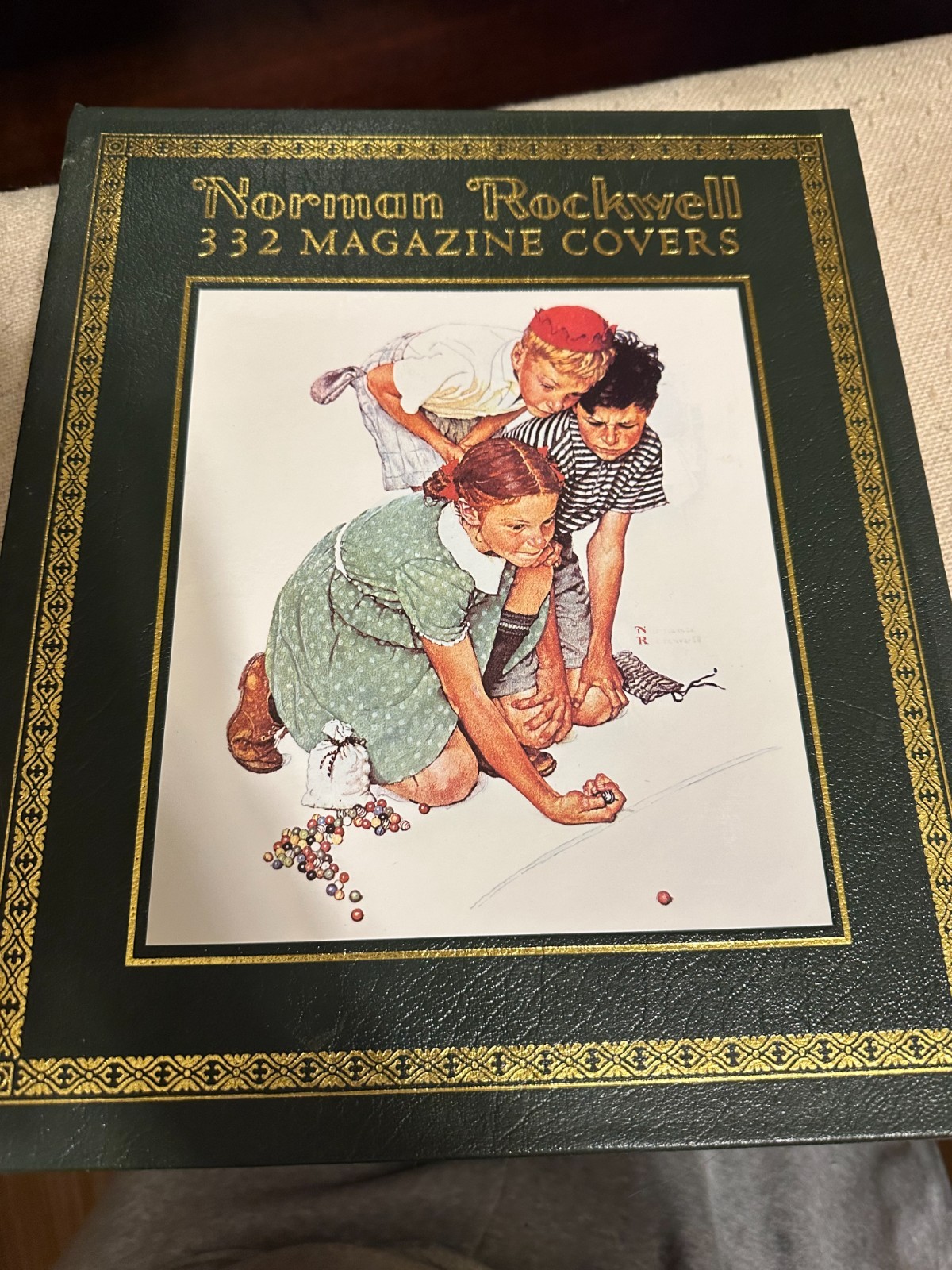 Leather Bound: Norman Rockwell 332 Magazine Covers
