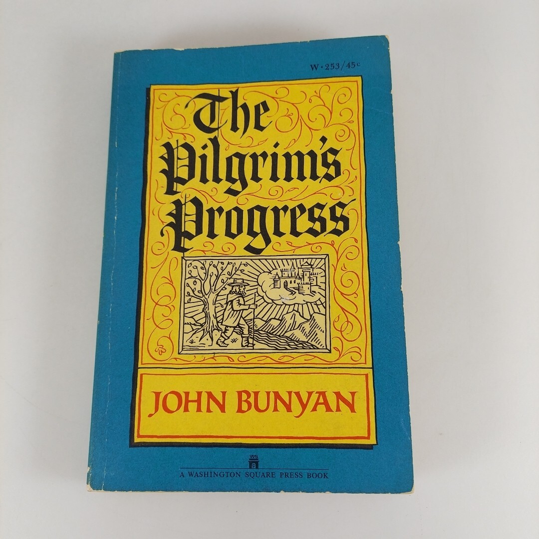 The Pilgrim’s Progress John Bunyan Washington Square Press 1961 PB W-253