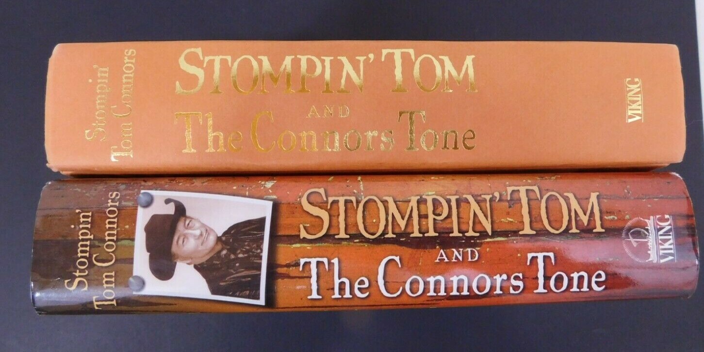 STOMPIN’ TOM CONNERS Tone Country Singer 2000 autobiography 648 pages hardcover