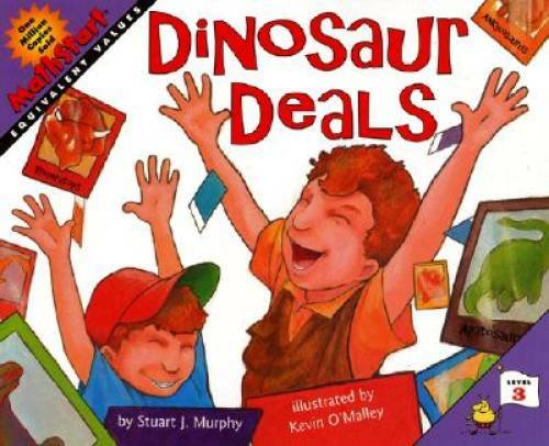 Dinosaur Deals (MathStart 3) – Paperback By Murphy, Stuart J. – GOOD