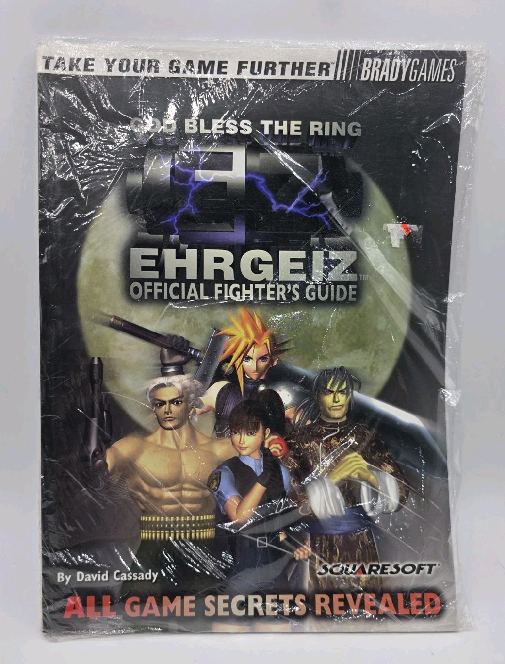 Ehrgeiz: God Bless The Ring Official Strategy Guide BradyGames New Rare