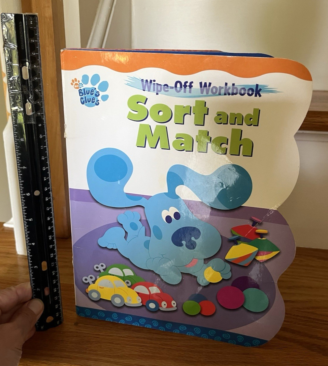 Blue’s Clues Wipe-Off Workbook Sort and Match Gently Used, Good Shape