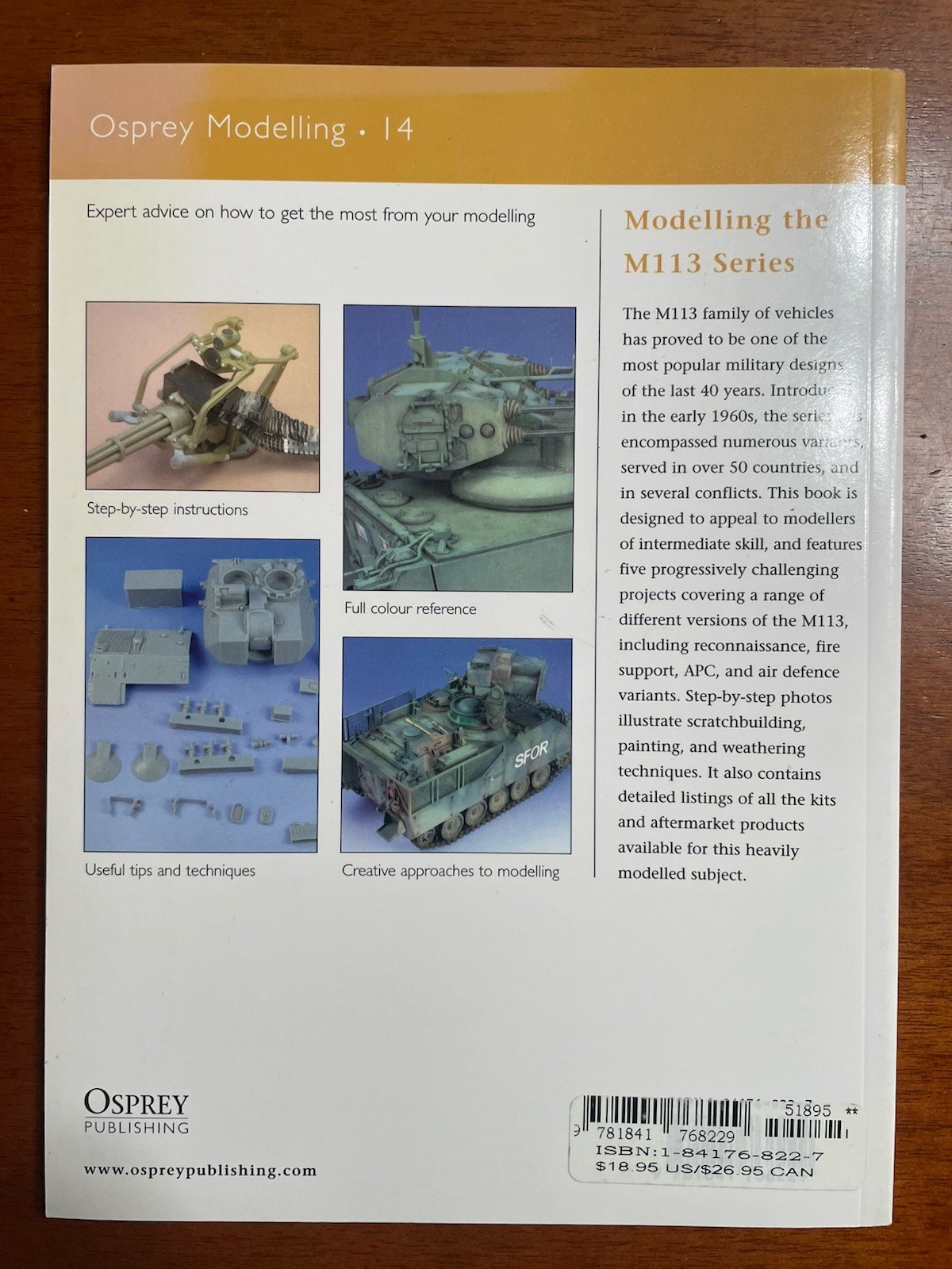 Modelling the M113 Series – Osprey Modelling #14, 96 Pages, SB