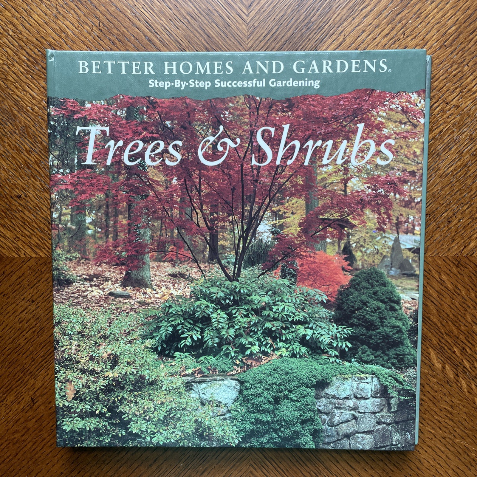 BH&G Trees & Shrubs Hardbound Spiral Gardening Book Catriona Tudor Erler 1995